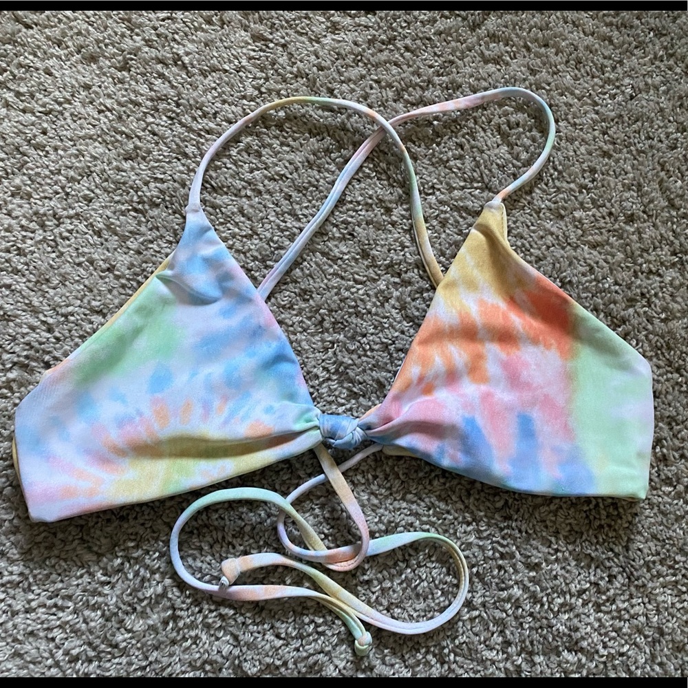 Skatie Swim Salty Blonde Sarah Top Oahu small
